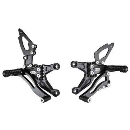 Estriberas BONAMICI RACING Ajustables para KAWASAKI ZX-6 R 2019