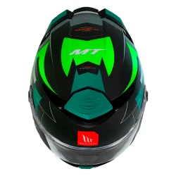 CASCO MT HELMETS THUNDER 4 SV Mountain B6 Verde Fluor Mate 2