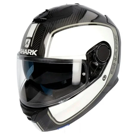 CASCO SHARK SPARTAN CARBON 1.2 SE PRIONA CARBON / WHITE / GOLD