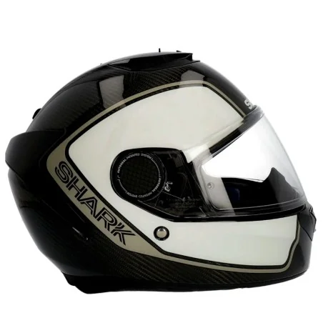 CASCO SHARK SPARTAN CARBON 1.2 SE PRIONA CARBON / WHITE / GOLD