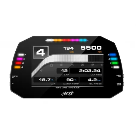 PANTALLA / DASHBOARD Display AiM MXS Strada Light REF 115