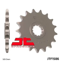 JTF 1586 Piñón JT SPROCKETS acero estándar 1586 PASO 525 ref JTF1586