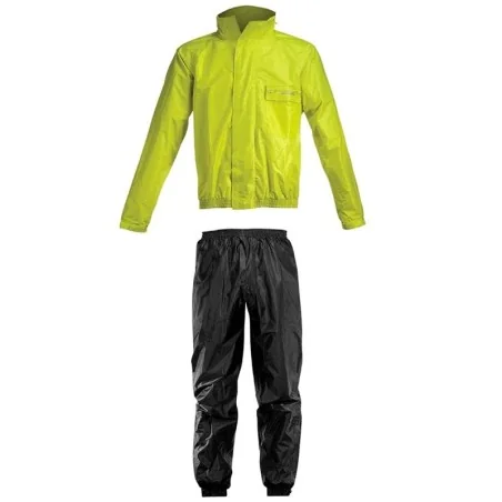 IMPERMEABLE ACERBIS SUIT LOGO YELLOW FLUO / BLACK