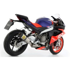 KOMPLETTER AUSPUFF ARROW RACING COMPETITION TITAN CARBON APRILIA RS 660 2020-2022 2