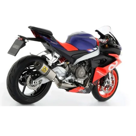 KOMPLETTER AUSPUFF ARROW RACING COMPETITION TITAN CARBON APRILIA RS 660 2020-2022