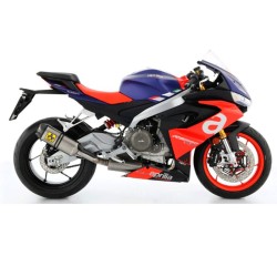KOMPLETTER AUSPUFF ARROW RACING COMPETITION TITAN CARBON APRILIA RS 660 2020-2022