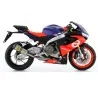 KOMPLETTER AUSPUFF ARROW RACING COMPETITION TITAN CARBON APRILIA RS 660 2020-2022