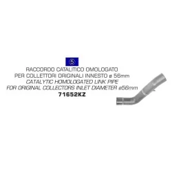 CONECTOR ARROW HOMOLOGADO APRILIA TUONO V4 1100 15-16