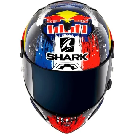 CASCO SHARK RACE-R PRO GP 06 REPLICA ZARCO CHAKRA CARBONO / VIOLETA / AZUL