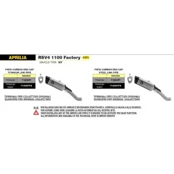 copy of DÄMPFER AKRAPOVIC CARBON KAWASAKI ZX-6 R 2009-18 RENNEN 2