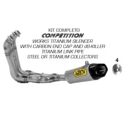ESCAPE COMPLETO WORKS NO HOMOLOGADO EN TITANIO PARA BMW S 1000 R 17-20