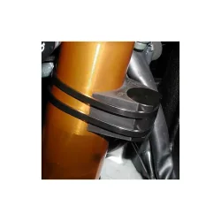 Protección tope manillar negro incl bridas de cable