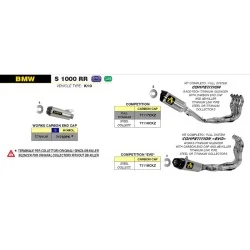 copy of ARROW TITANIUM "TRACK" SCHALLDÄMPFER EURO 5 ZUGELASSEN BMW S 1000 RR / R 2021-2022 2
