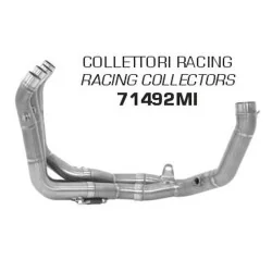 COLECTORES ARROW NO HOMOLOGADOS EN ACERO INOX. PARA HONDA CBR 600 RR 13-16