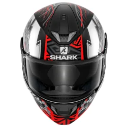 CASCO SHARK SKWAL 2.2 NOXXYS BLACK / RED / SILVER 2