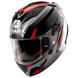 copy of HELM SHARK RACE-R PRO CARBON REPLIK LORENZO 2019 CARBON / BLAU / ROT