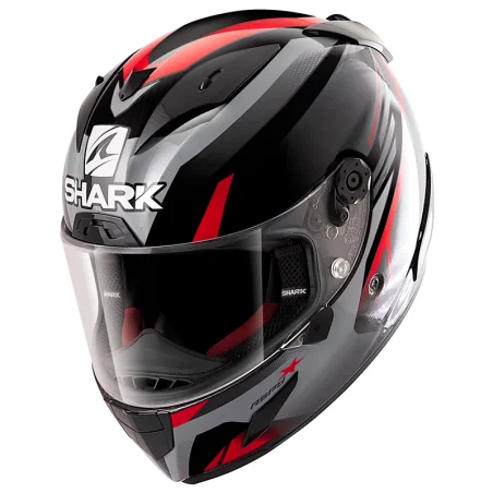 CASCO SHARK RACE-R PRO ASPY BLACK / ANTHRACITE / RED
