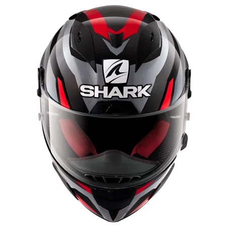CASCO SHARK RACE-R PRO ASPY BLACK / ANTHRACITE / RED
