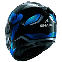 CASCO SHARK SPARTAN GT PRO CARBON RITMO CARBON / BLUE / CHROM 2