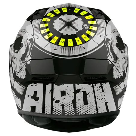 CASCO AIROH VALOR AKUNA YELLOW GLOSS