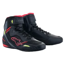BOTAS ALPINESTARS FASTER 3 RIDEKNIT BLACK / RED / YELLOW