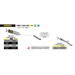 copy of ARROW TITANIUM "TRACK" SCHALLDÄMPFER EURO 5 ZUGELASSEN BMW S 1000 RR / R 2021-2022 2