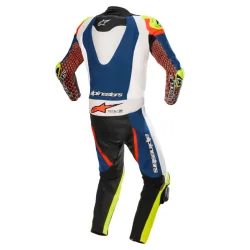 MONO ALPINESTARS GP TECH V3 PROFESSIONAL FOR TECH AIR AZUL / BLANCO / ROJO FLUOR 2