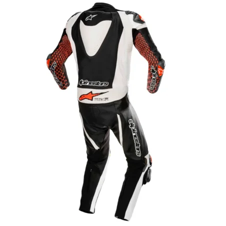 MONO ALPINESTARS GP TECH V3 PROFESSIONAL FOR TECH AIR NEGRO / BLANCO / PLATA