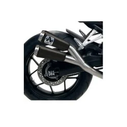ESCAPE COMPLETO ARROW PRO-RACE HOMOLOGADO EN ACERO INOX. NEGRO PARA HONDA CB 650 R / CBR 650 R 19-22