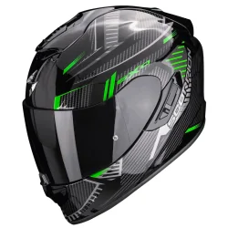 CASCO SCORPION EXO-1400 EVO AIR SHELL BLACK / GREEN