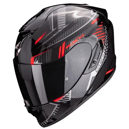 CASCO SCORPION EXO-1400 EVO AIR SHELL BLACK / RED