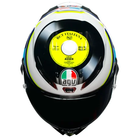 CASCO AGV PISTA GP RR E2206 ROSSI ASSEN 2007
