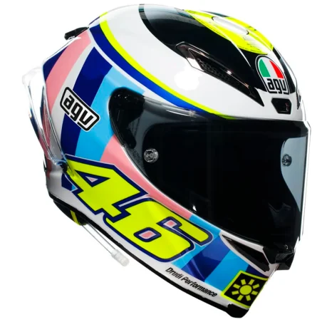 CASCO AGV PISTA GP RR E2206 ROSSI ASSEN 2007
