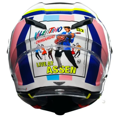 CASCO AGV PISTA GP RR E2206 ROSSI ASSEN 2007