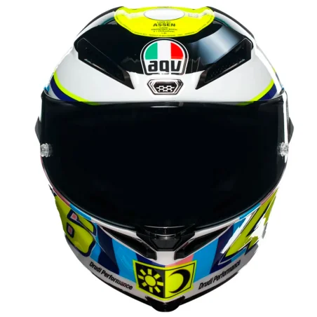 CASCO AGV PISTA GP RR E2206 ROSSI ASSEN 2007