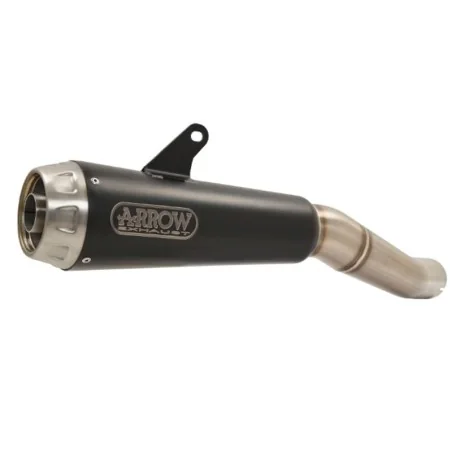 ESCAPE ARROW PRO-RACE HOMOLOGADO EN ACERO INOX. NEGRO PARA KAWASAKI ZX-10 RR 2021