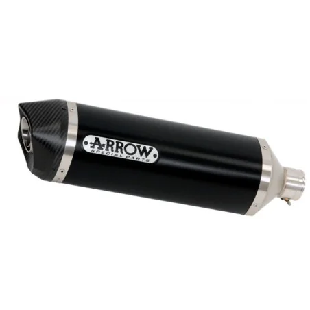 ESCAPE HOMOLOGADO ARROW RACE-TECH ALUMINIO NEGRO PARA KAWASAKI ZX-6R 636 19-20