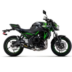 ESCAPE COMPLETO ARROW X-KONE HOMOLOGADO EN NICROMO NEGRO PARA KAWASAKI Z650 21-23