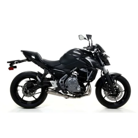 ESCAPE ARROW PRO-RACE NO HOMOLOGADO EN ACERO INOX. PARA KAWASAKI Z 650 / NINJA 650 17-20
