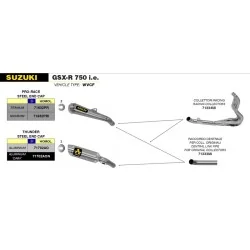 copy of SILENCIADORES RACING WORKS ARROW ACERO INOXIDABLE TITANIO DUCATI PANIGALE V4 2018-2022 2