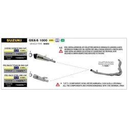 copy of SILENCIADORES RACING WORKS ARROW ACERO INOXIDABLE TITANIO DUCATI PANIGALE V4 2018-2022 2
