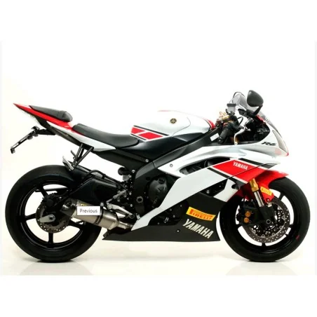 ESCAPE ARROW THUNDER HOMOLOGADO EN ALUMINIO PARA YAMAHA R6 06-16