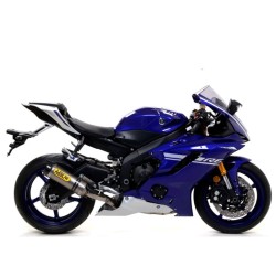 ESCAPE HOMOLOGADO ARROW THUNDER EN TITANIO PARA YAMAHA YZF 600 R6 17-21 2