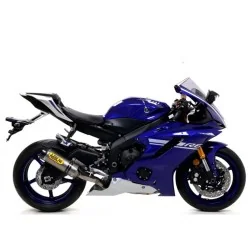 ESCAPE COMPLETO WORKS NO HOMOLOGADO EN TITANIO PARA YAMAHA YZF 600 R6 17-21