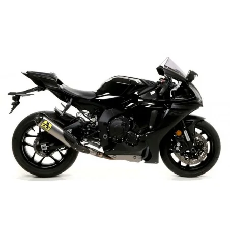ESCAPE COMPLETO ARROW COMPETICION EVO-2 EN TITANIO CON COLECTORES EN ACERO INOX. PARA YAMAHA YZF R1 17-21
