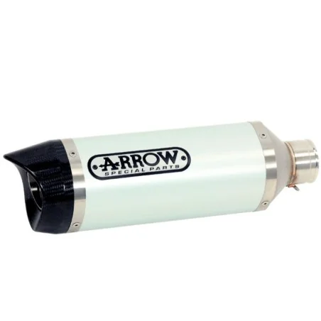 ESCAPE HOMOLOGADO ARROW THUNDER ALUMINIO (Dcho+Izdo) PARA YAMAHA R1 07-08