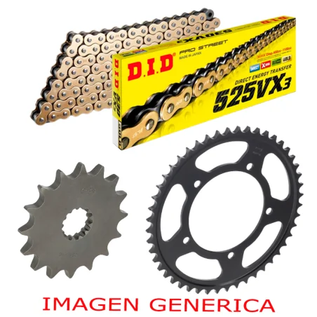 DID+AFAM KIT TRANSMISIÓN YAMAHA MT-07 2014-2016 REF K1695A