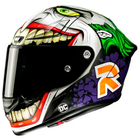 CASCO HJC RPHA 1 JOKER DC COMICS MC-48SF