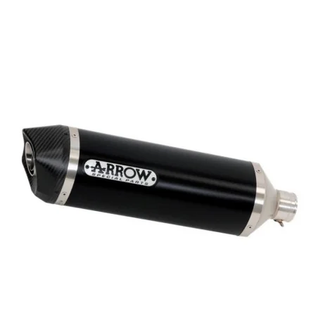 ESCAPE HOMOLOGADO ARROW INDY RACE ALUMINIO NEGRO PARA YAMAHA MT-10 16-20