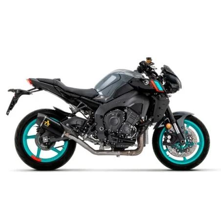 ESCAPE ARROW INDY RACE HOMOLOGADO EN ALUMINIO NEGRO PARA YAMAHA MT-10 22-23
